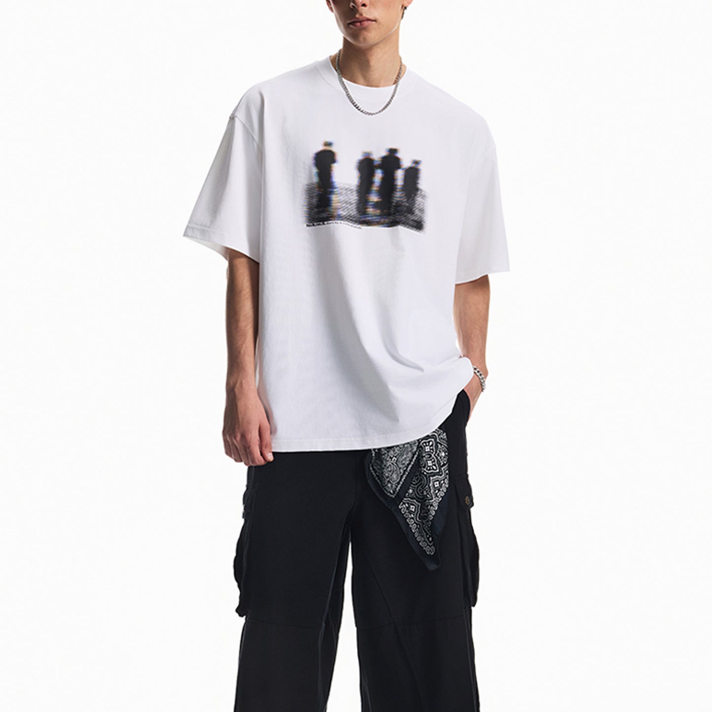 Unisex Graphic Tee Stylish Graphic Print Short Sleeve T-Shirt