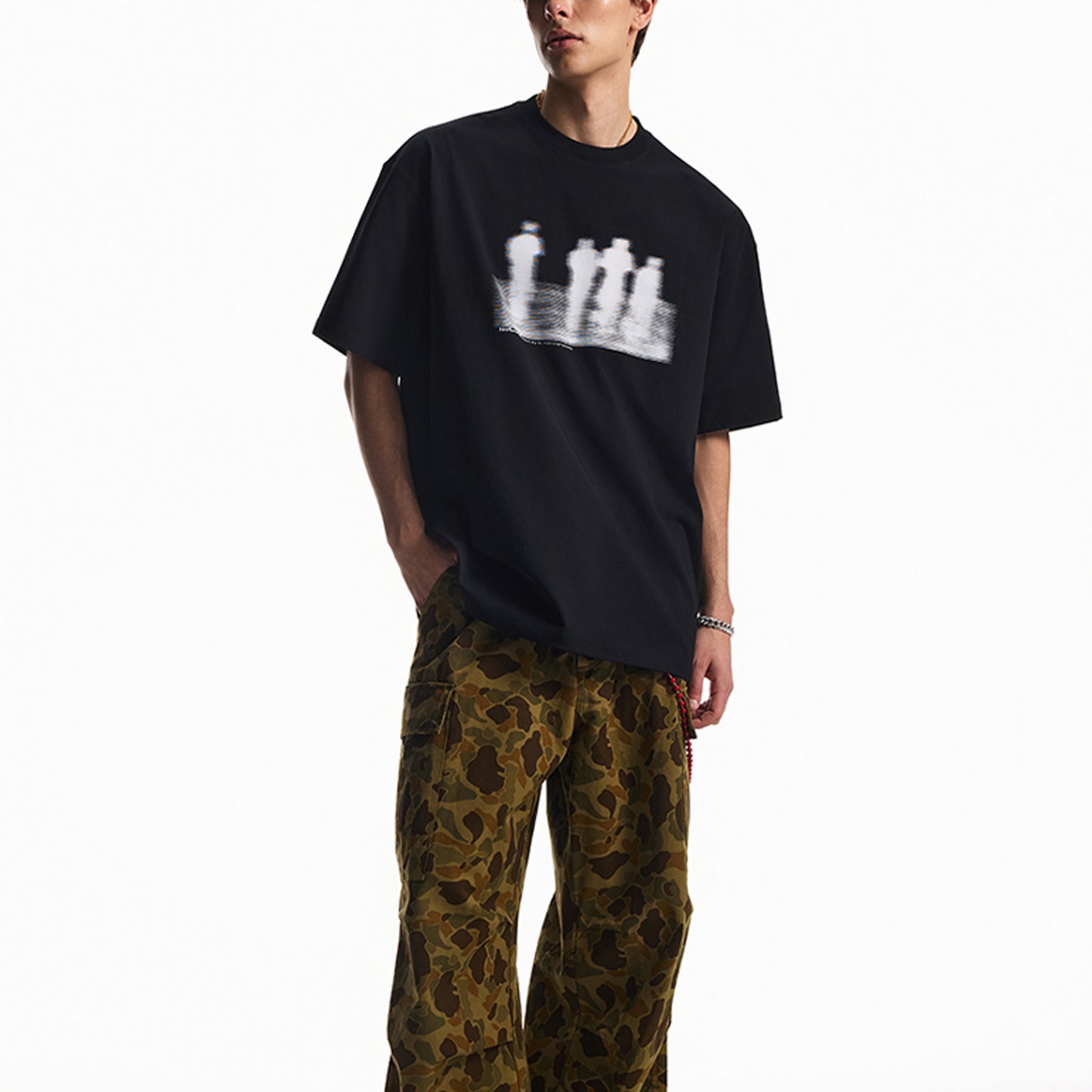 Unisex Graphic Tee Stylish Graphic Print Short Sleeve T-Shirt
