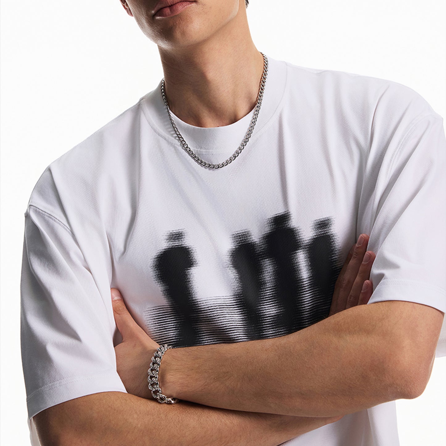 Unisex Graphic Tee Stylish Graphic Print Short Sleeve T-Shirt