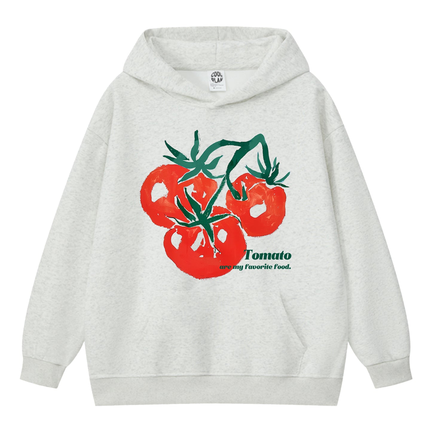 Novelty Tomato Graphic Hoodie Unisex Streetwear Hoodie