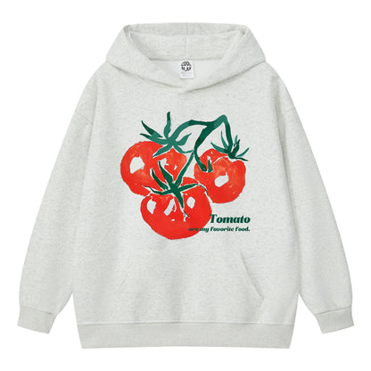 Novelty Tomato Graphic Hoodie Unisex Streetwear Hoodie