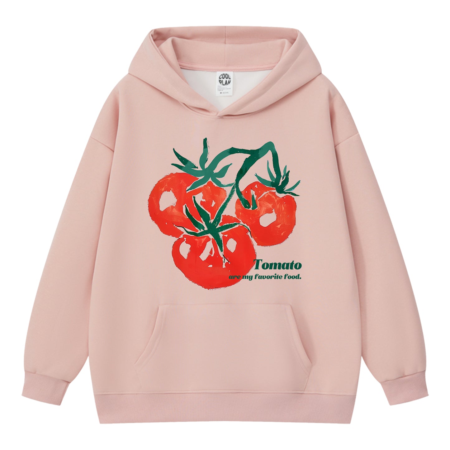 Novelty Tomato Graphic Hoodie Unisex Streetwear Hoodie