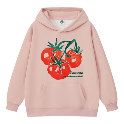 Novelty Tomato Graphic Hoodie Unisex Streetwear Hoodie